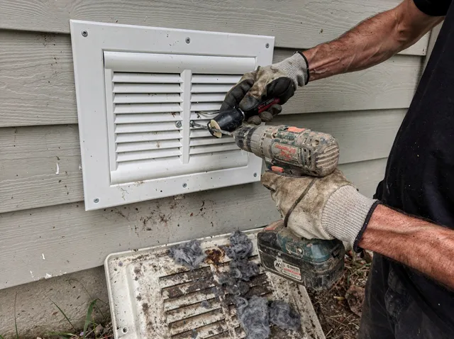 Dryer Vent Cover Replacement in La Palma