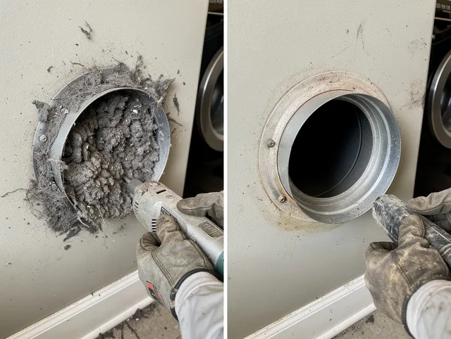 Professional clogged vent cleaning by La Palma Dryer Vent Cleaning in La Palma