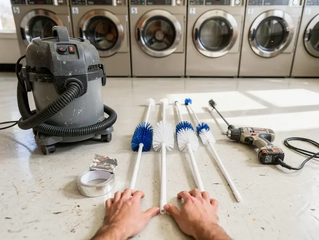 Commercial-grade dryer vent cleaning by La Palma Dryer Vent Cleaning in La Palma