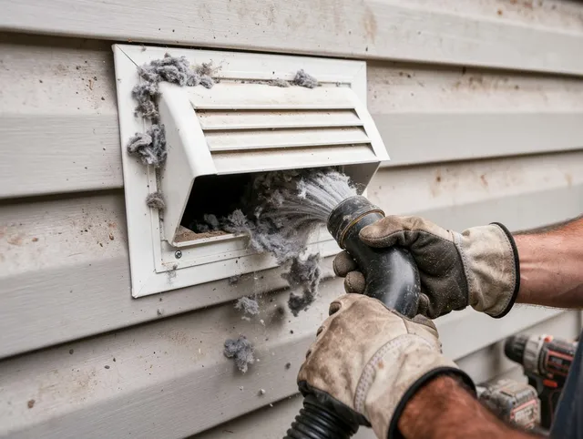 Professional dryer vent cleaning by La Palma Dryer Vent Cleaning in La Palma