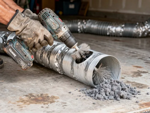 Professional duct cleaning by La Palma Dryer Vent Cleaning in La Palma