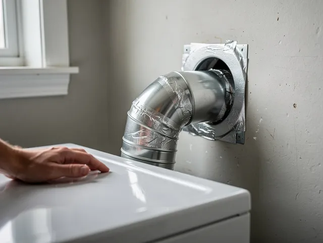 La Palma Dryer Vent Cleaning expert performing professional dryer vent repair and installation in La Palma