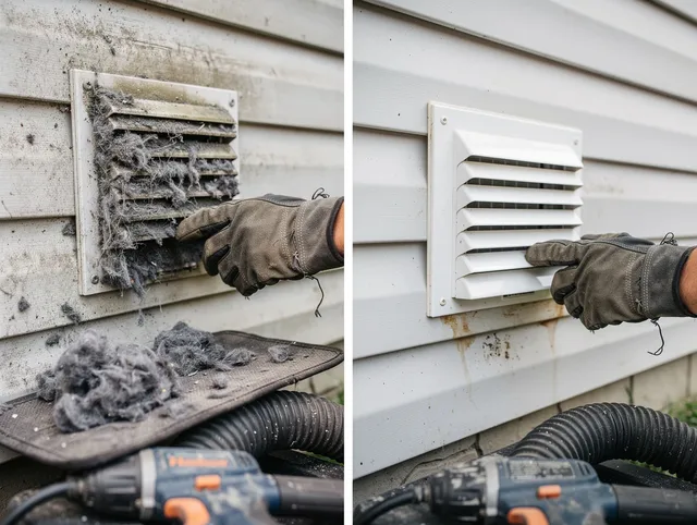 Residential dryer vent cleaning by La Palma Dryer Vent Cleaning in La Palma